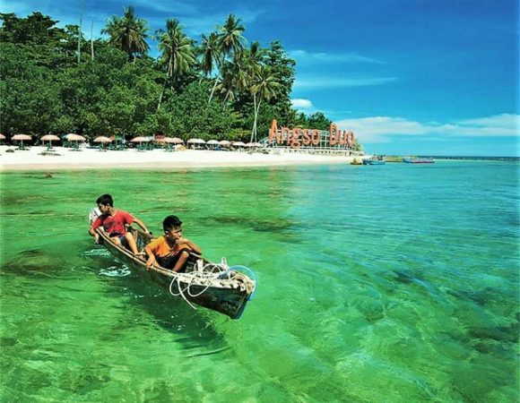 Pulau Angso Duo | Pesona Pasir Putih di Pariaman Sumatera Barat
