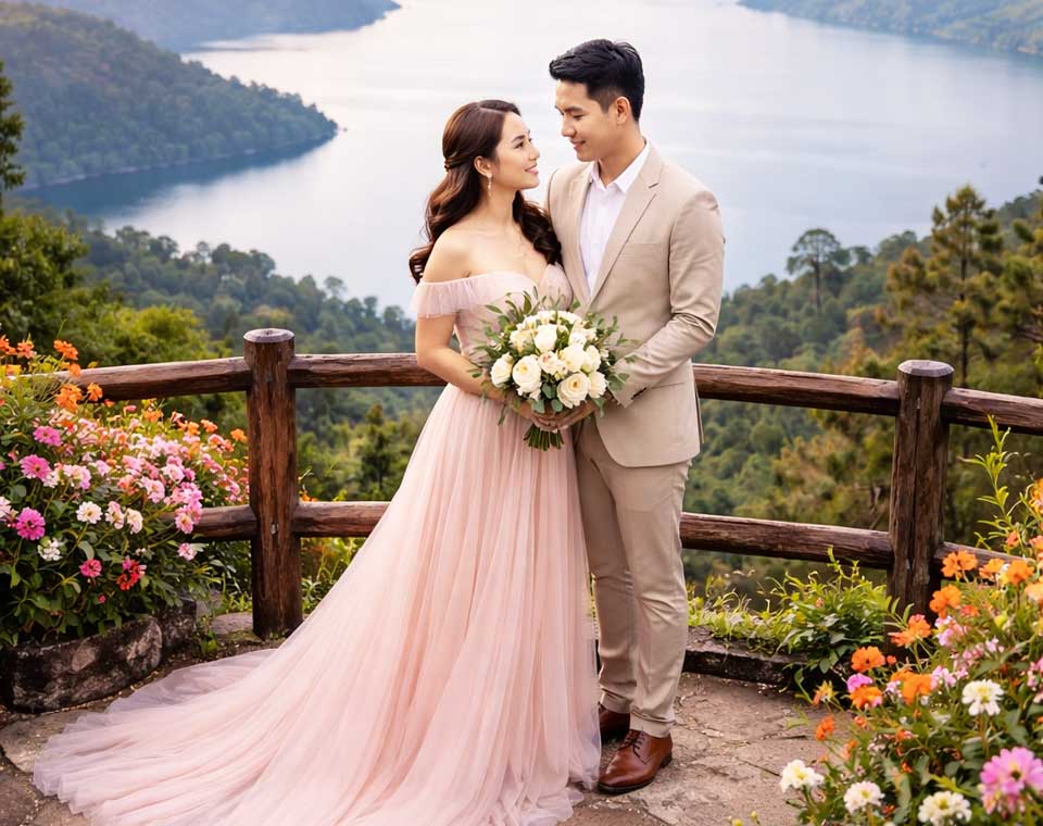 Prawedding Taman Simalem Resort