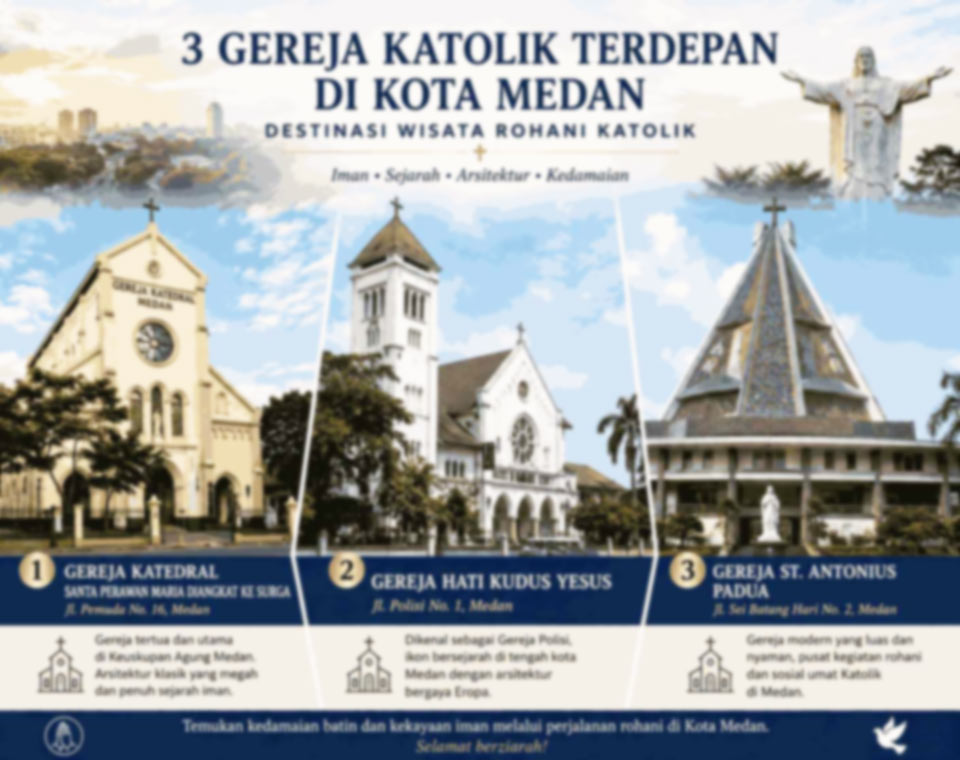 3 Gereja Katolik Medan