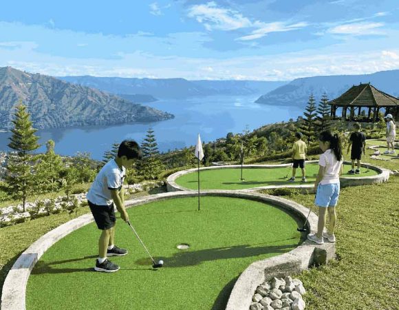 Kiddy Golf Taman Simalem | Wisata Golf Ramah Anak & Edukatif
