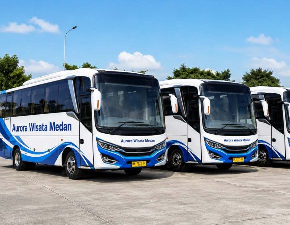 Sewa Bus Medium Medan | Solusi Perjalanan Grup Ukuran Sedang