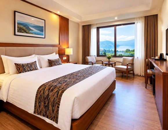 Kamar Superior Tongging Point Hotel Taman Simalem