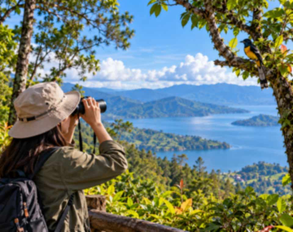 Bird Watching Taman Simalem resort
