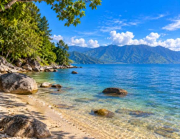 Pantai Salbe Tigaras, Pesona Danau Toba di Simalungun
