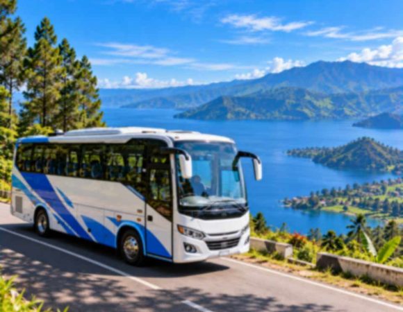 Armada Bus Pariwisata Medan untuk Wisata Danau Toba